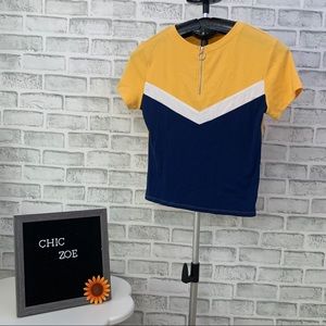 flirtitude zip up top